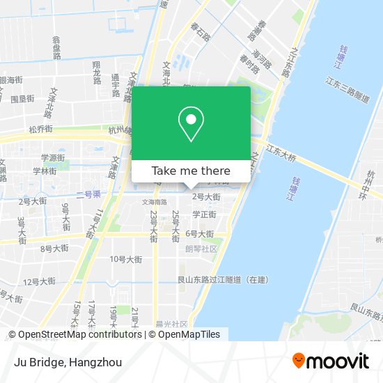 Ju Bridge map