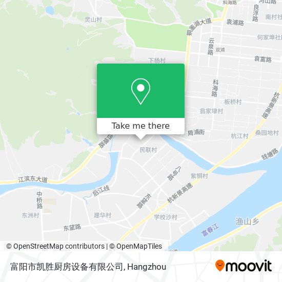 富阳市凯胜厨房设备有限公司 map
