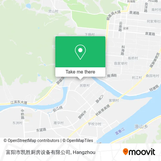 富阳市凯胜厨房设备有限公司 map
