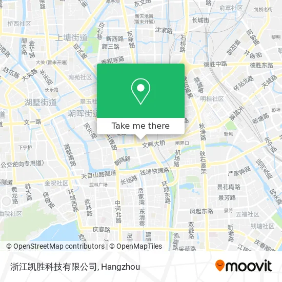 浙江凯胜科技有限公司 map