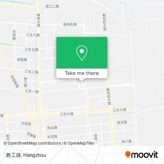 教工路 map
