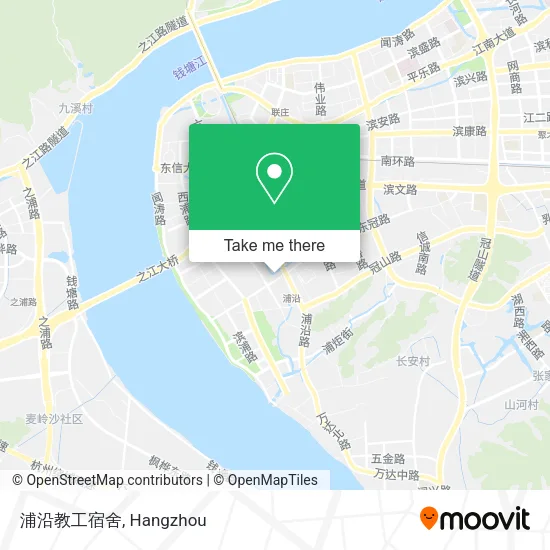浦沿教工宿舍 map