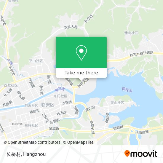 长桥村 map