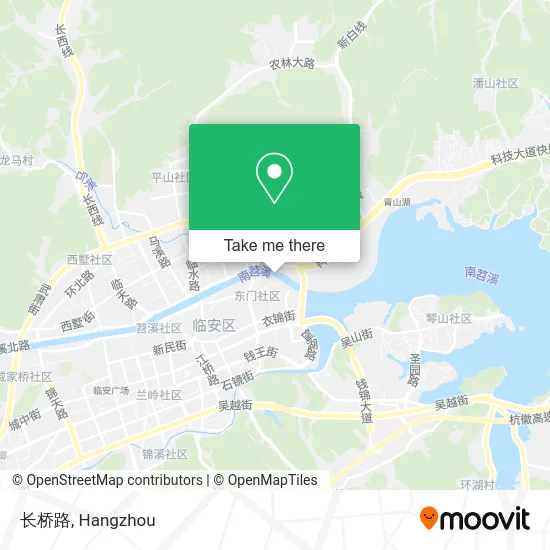 长桥路 map