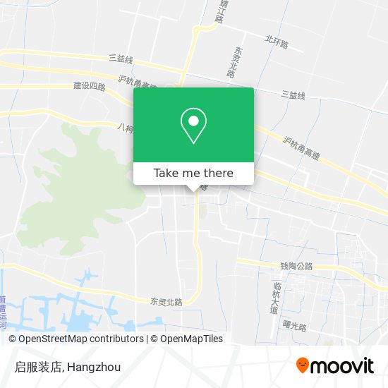启服装店 map