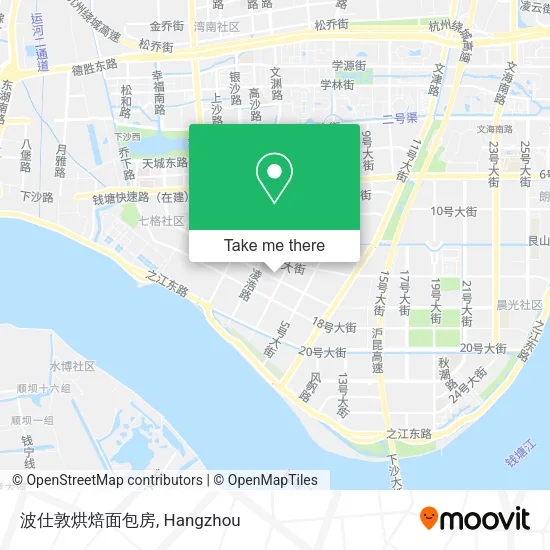 波仕敦烘焙面包房 map