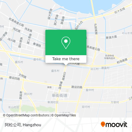 阿松公司 map