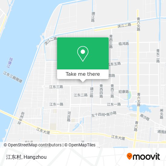 江东村 map