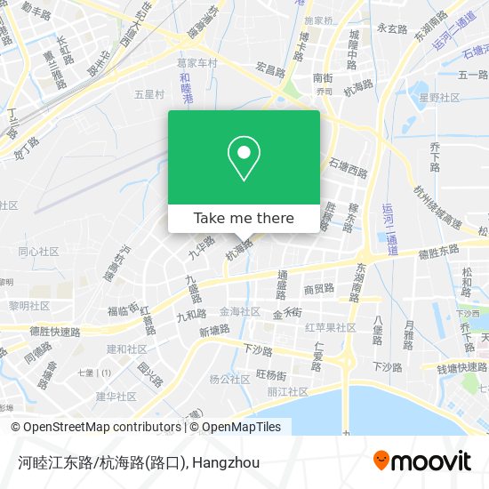 河睦江东路/杭海路(路口) map