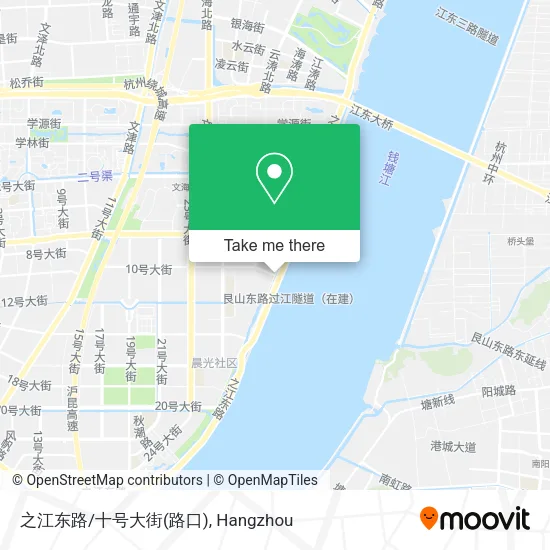 之江东路/十号大街(路口) map