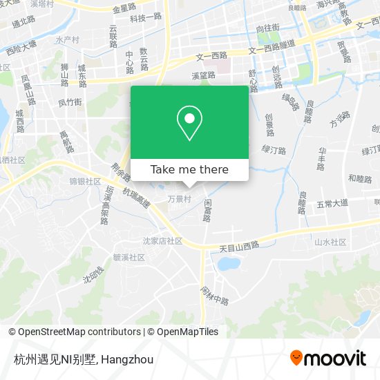 杭州遇见NI别墅 map