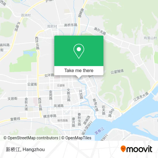 新桥江 map