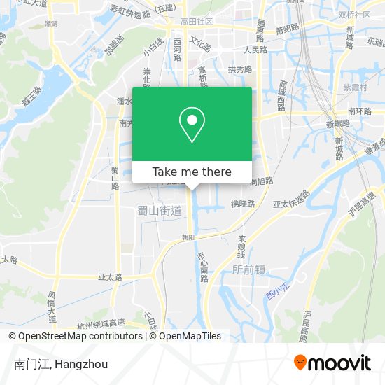 南门江 map