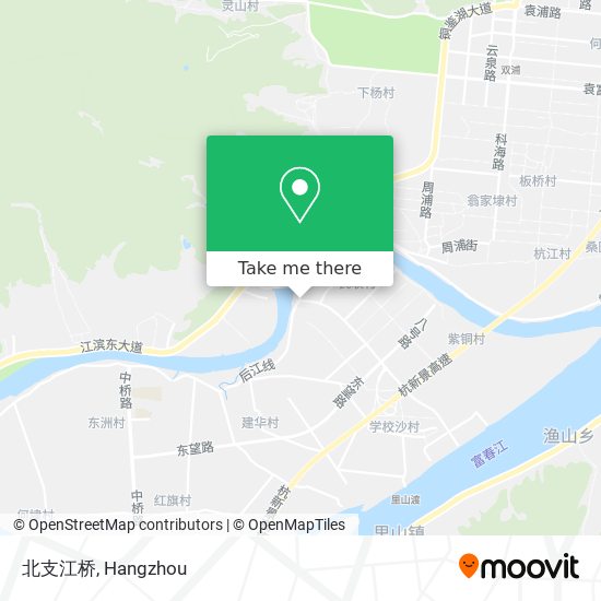 北支江桥 map