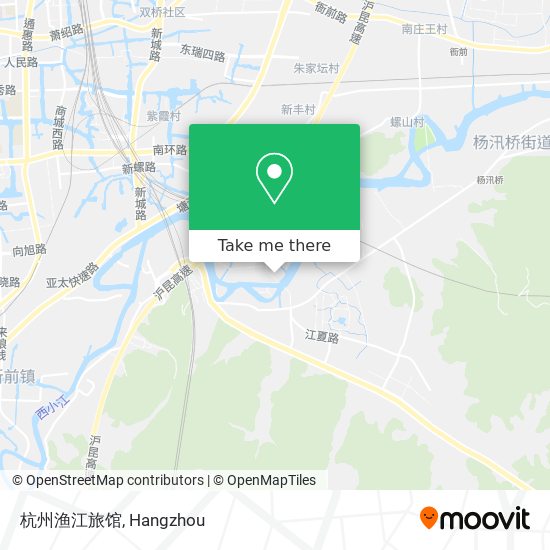 杭州渔江旅馆 map