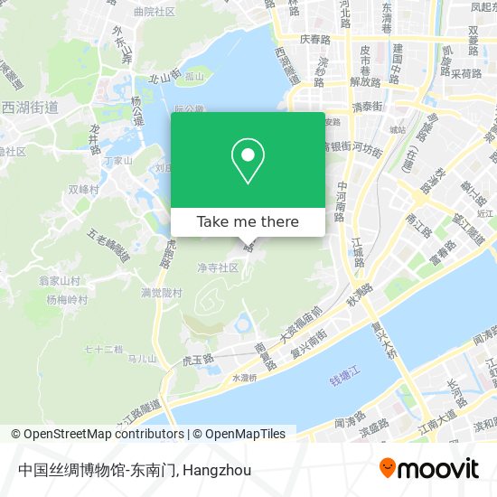 中国丝绸博物馆-东南门 map
