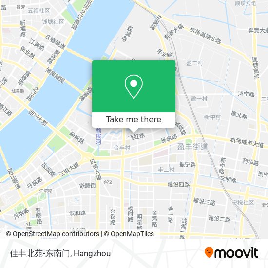 佳丰北苑-东南门 map