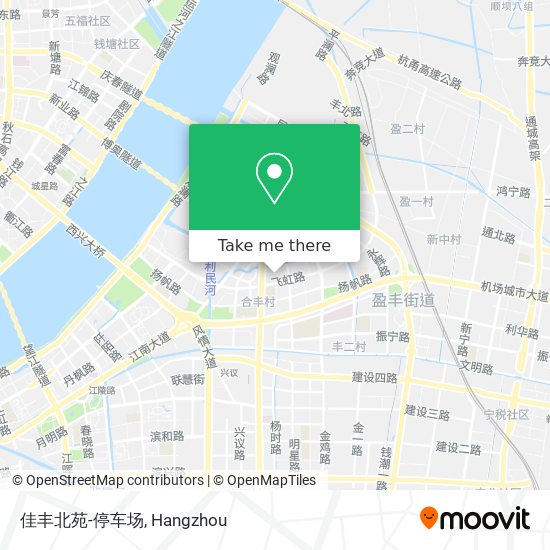 佳丰北苑-停车场 map