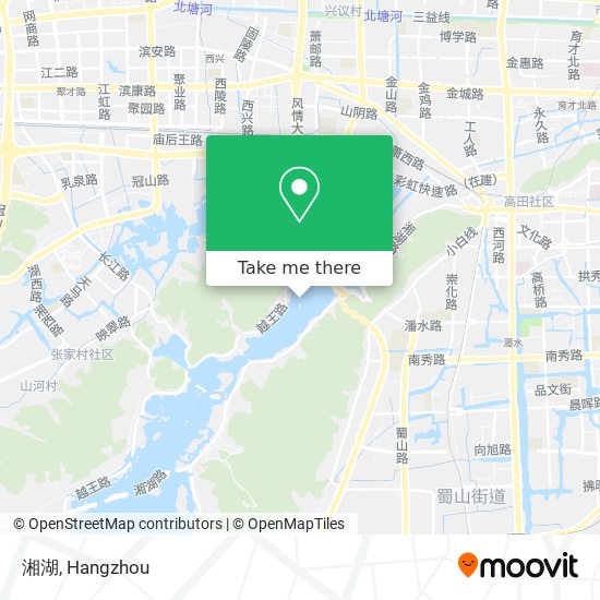 湘湖 map