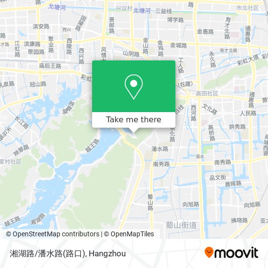 湘湖路/潘水路(路口) map
