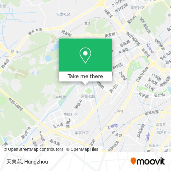 天泉苑 map