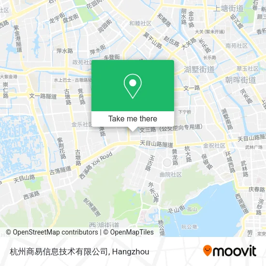 杭州商易信息技术有限公司 map