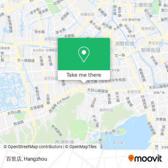 百世店 map