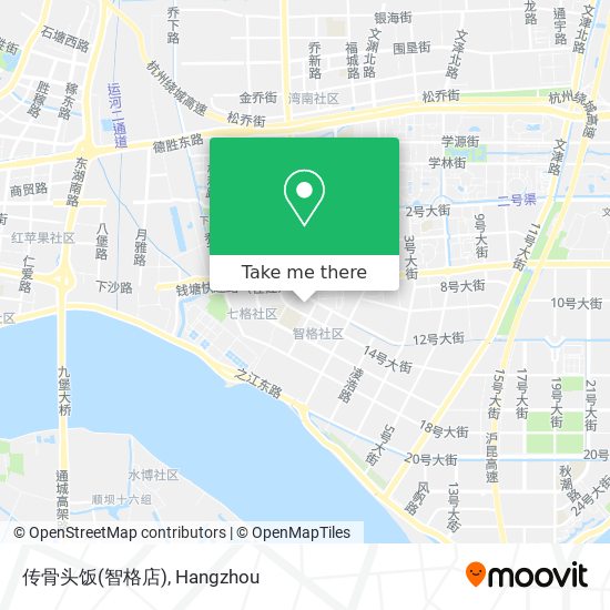 传骨头饭(智格店) map