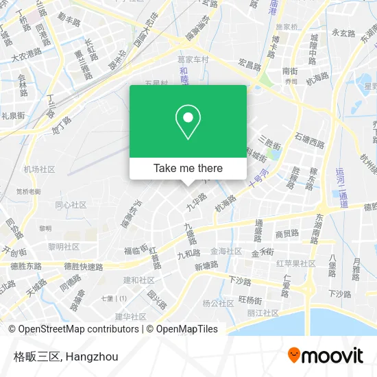 格畈三区 map