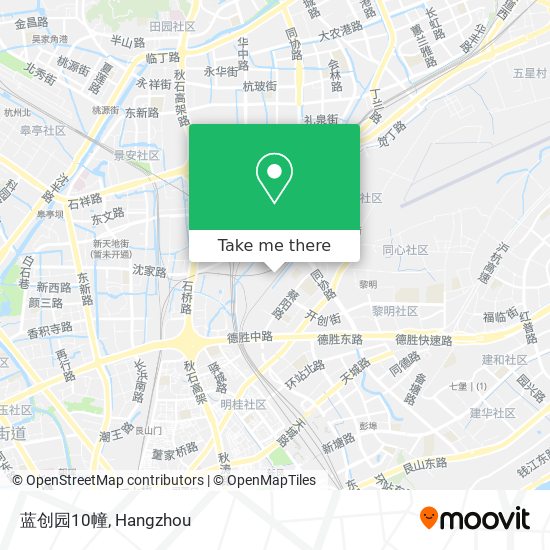 蓝创园10幢 map