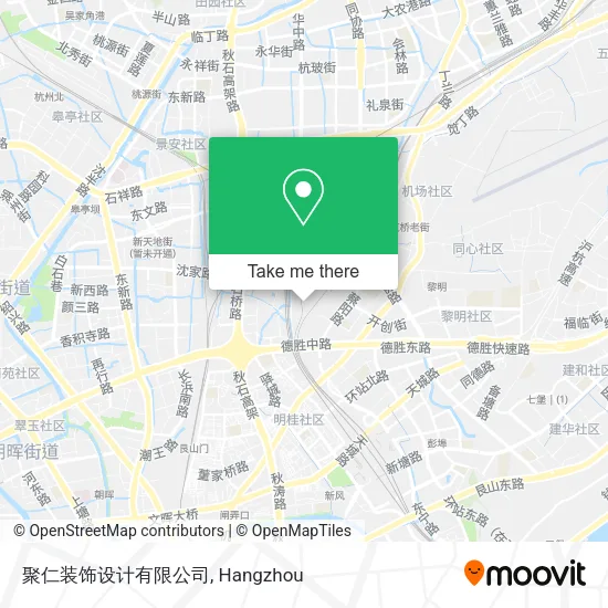聚仁装饰设计有限公司 map