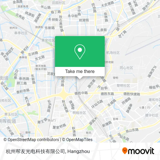 杭州帮友光电科技有限公司 map