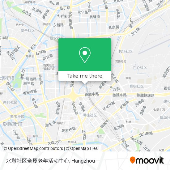 水墩社区全厦老年活动中心 map