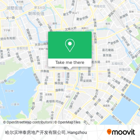 哈尔滨坤泰房地产开发有限公司 map