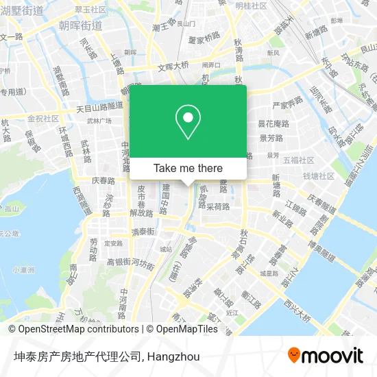 坤泰房产房地产代理公司 map