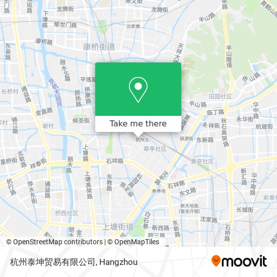 杭州泰坤贸易有限公司 map