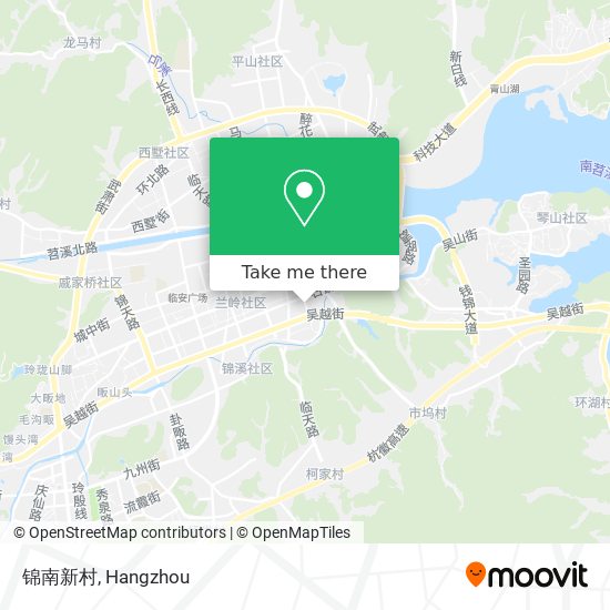 锦南新村 map