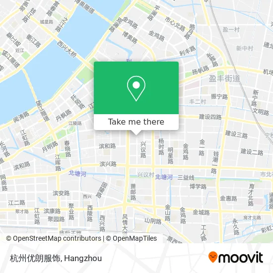 杭州优朗服饰 map