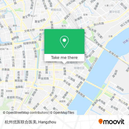 杭州优医联合医美 map