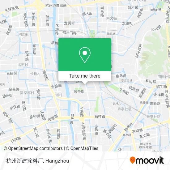 杭州浙建涂料厂 map