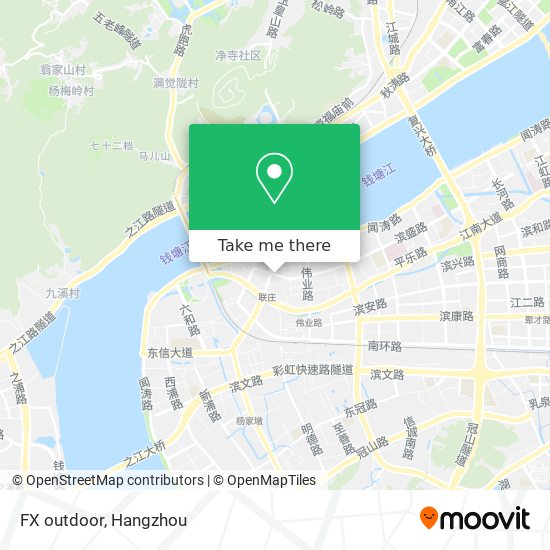 FX outdoor map