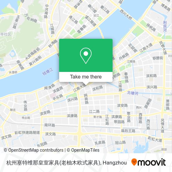 杭州塞特维那皇室家具(老柚木欧式家具) map
