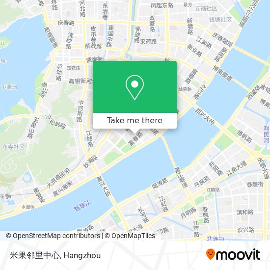 米果邻里中心 map