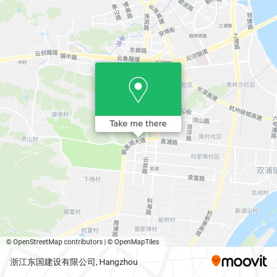 浙江东国建设有限公司 map