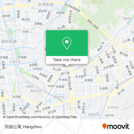 田园公寓 map