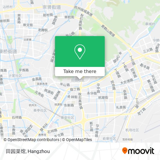 田园菜馆 map