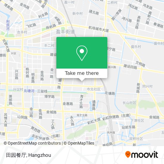 田园餐厅 map