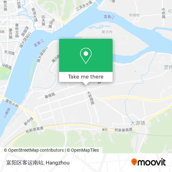 富阳区客运南站 map
