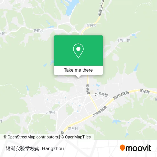 银湖实验学校南 map