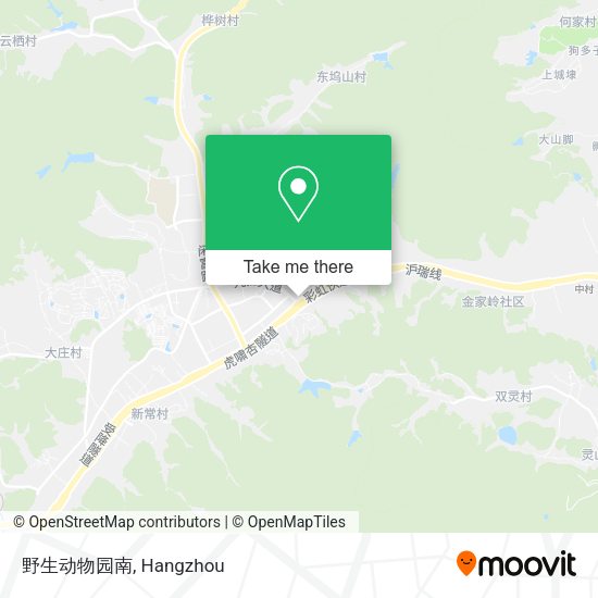 野生动物园南 map